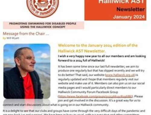 Halliwick AST Newsletter, January 2024
