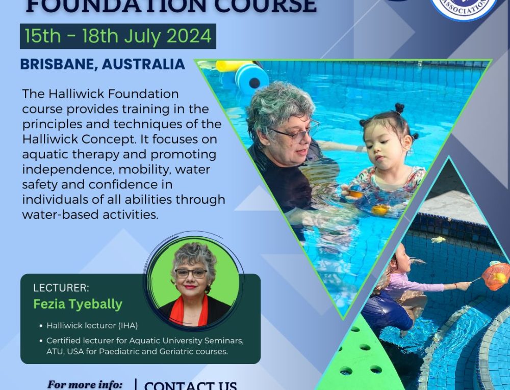 Halliwick AST Foundation Course, Rhondda Cynon Taff, Wales, Announced